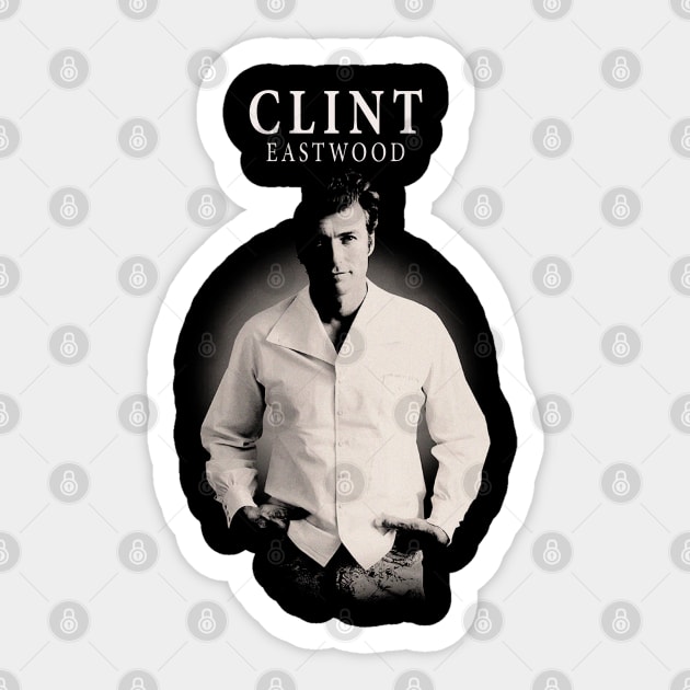 Clint Eastwood Sticker by Wishing Well